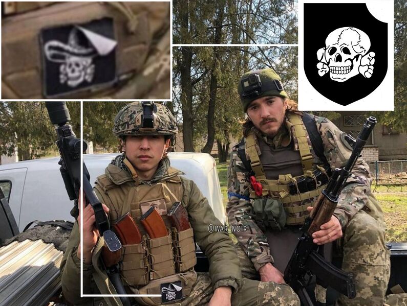 Файл:Вертман Роберт Мануэль Мартинес сидит в видо-измененном под мексиканский стиль патче СС - Мертвая Голова копия.jpg