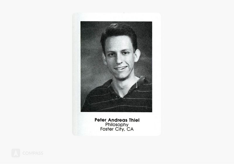 Файл:Питер Тиль в альбоме выпускников, 1989 год.jpeg