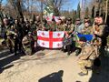 Боевики "Грузинского легиона" на Украине. © https://russian.eurasianet.org/грузины-сражаются-в-украине-против-россии